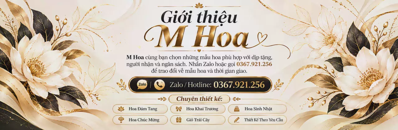 Ảnh bìa Shop hoa tươi Phường Phú Tân Vĩnh Long - Cùng bạn gửi lời cảm ơn